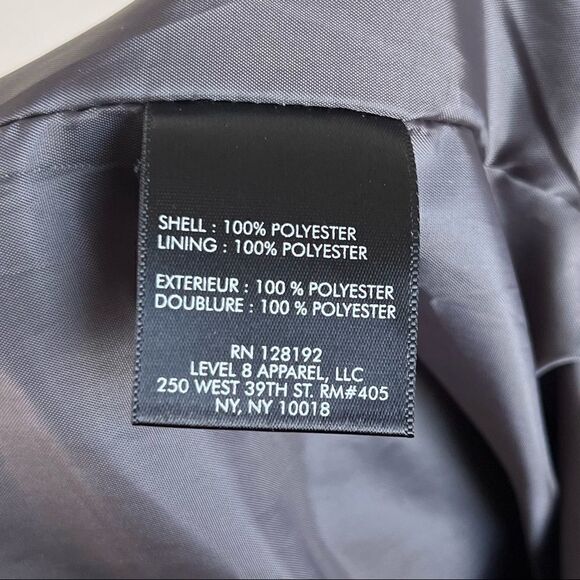 𝅺tech by Tumi Men's Dark Gray Full Zip Lightweight Windbreaker Jacket XL - Picture 6 of 6